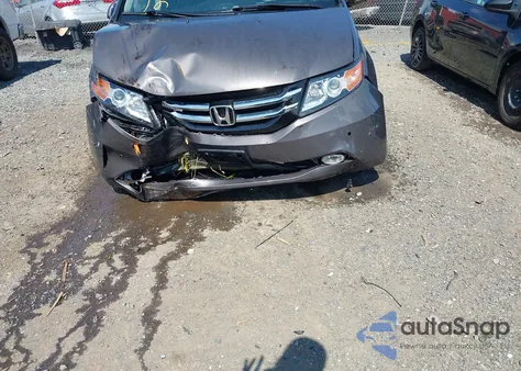 2016 Honda Odyssey Touring/Touring Elite from USA, damaged, VIN 5FNRL5H92GB075521